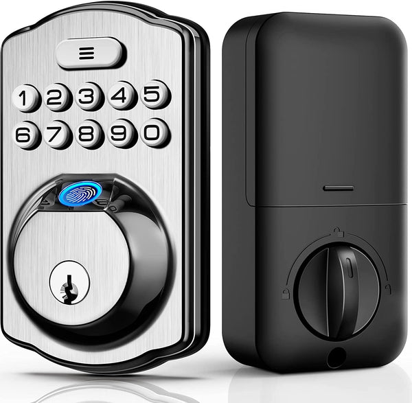 Safeli Electronic Keypad Deadbolt Fingerprint Door Lock